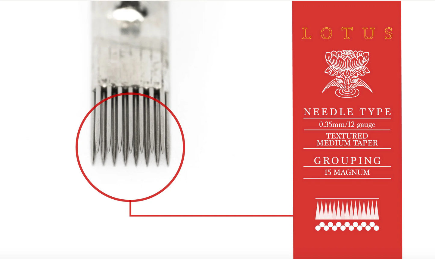 Lotus - MEDIUM TAPER TEXTURED MAGNUM