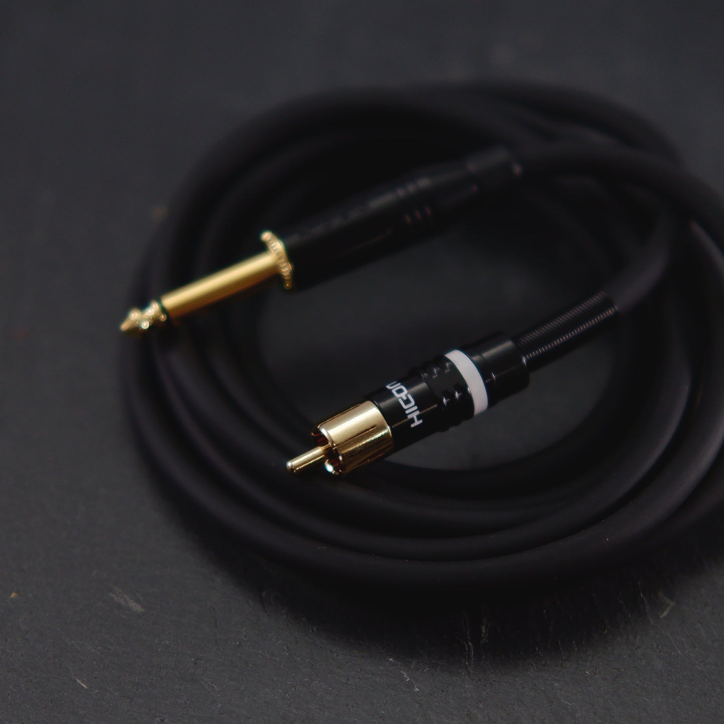 RCA CABLE Straight Heavy duty Black