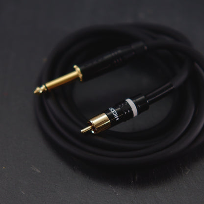 RCA CABLE Straight Heavy duty Black