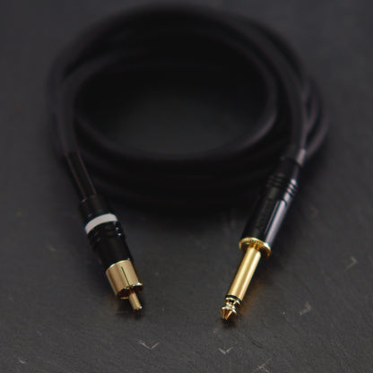 RCA CABLE Straight Heavy duty Black