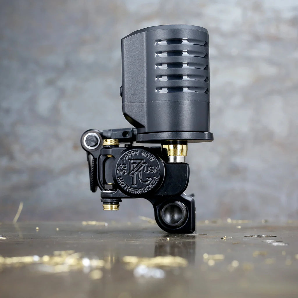 Dan Kubin Sidewinder 46er - Black x Black RCA + Clip Cord