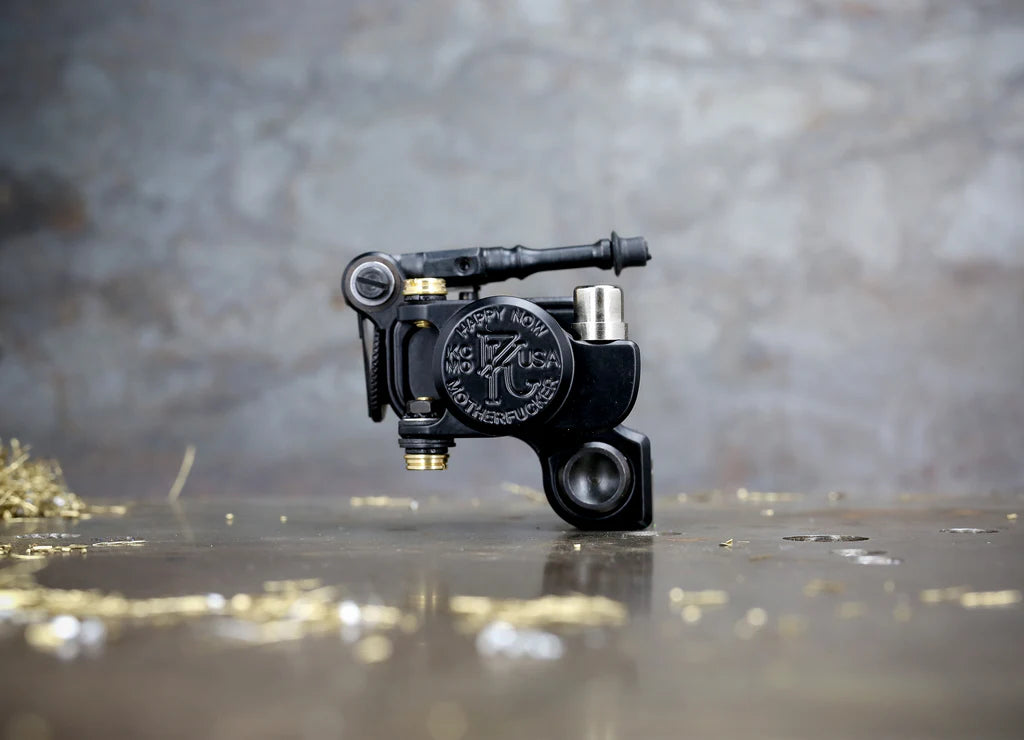Dan Kubin Sidewinder 46er - Black Aluminium RCA + Clip Cord