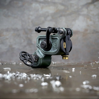 Dan Kubin Sidewinder 46er - Verdigris x Black RCA + Clip Cord
