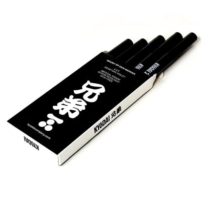 KYŌDAI COMPANY FIRM-TIP Brush Pen 5 PACK